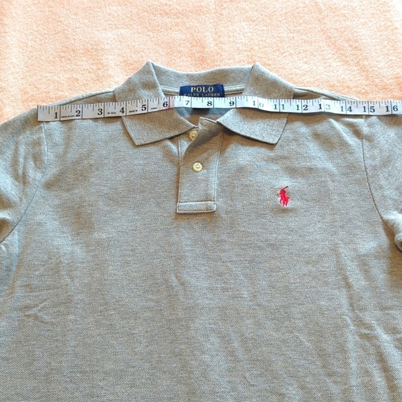 Polo Ralph Lauren Grey Boy's Medium size T-shirt. - Picture 6 of 9
